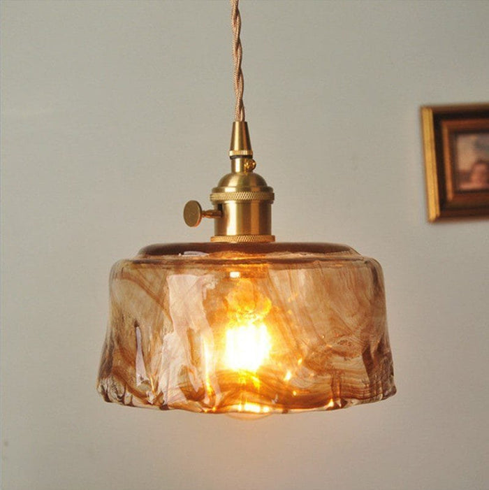 Retroz C Glass Pendant
