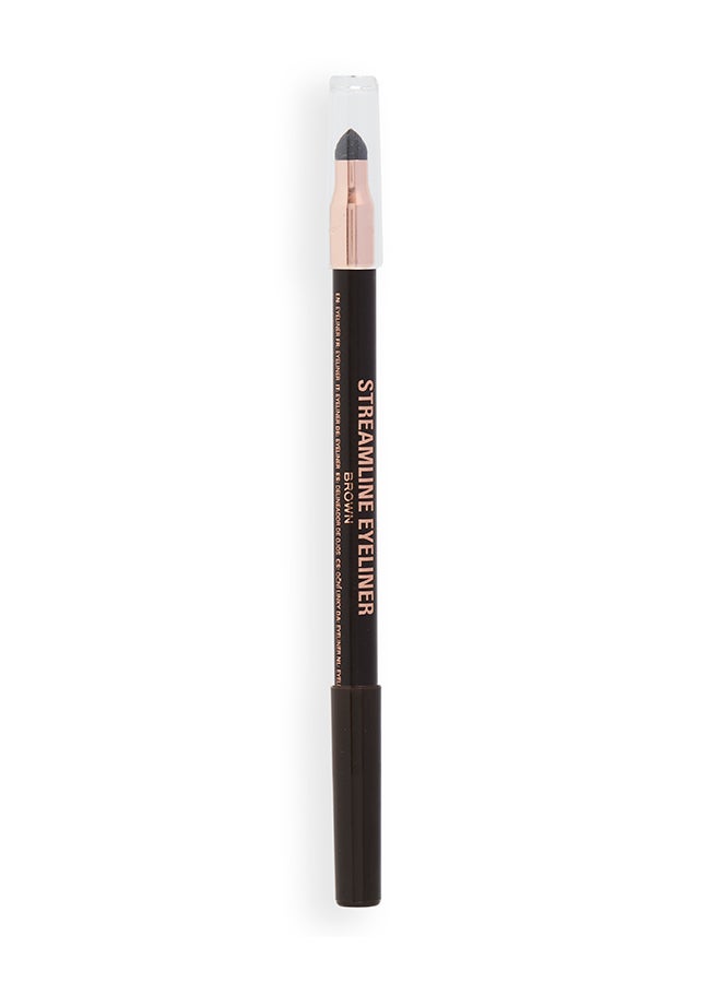 REVOLUTION Makeup Revolution Streamline Waterline Eyeliner Pencil Brown