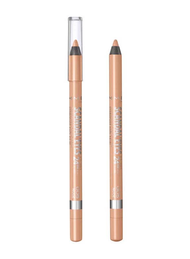 RIMMEL LONDON Scandaleyes Waterproof Kohl Kajal Pencil Eyeliner 1.3 g 05 Nude