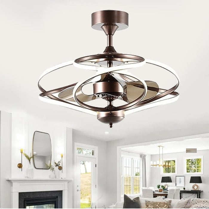 Robin (With lamp) Ceiling Fan | 38W BLDC Motor | Silica Body
