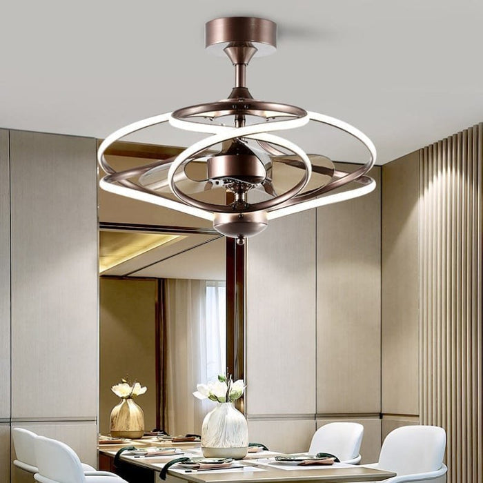 Robin (With lamp) Ceiling Fan | 38W BLDC Motor | Silica Body