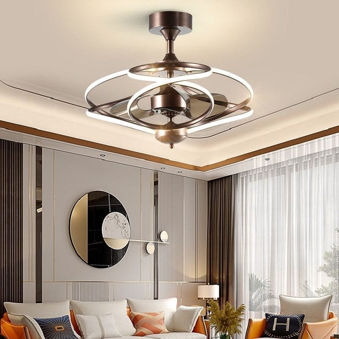 Robin (With lamp) Ceiling Fan | 38W BLDC Motor | Silica Body