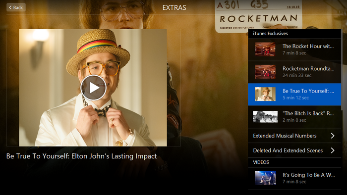 Rocketman iTunes 4K Digital Code