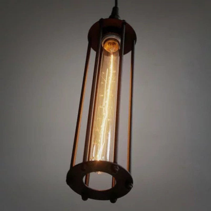 Rustic Refuge Linear Iron Pendant Light