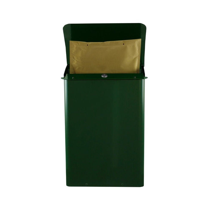 Safepost brievenbus 14 racegroen RAL 6009 - Doika BV - Brievenbus - Safepost - 7330589914263 - 14026