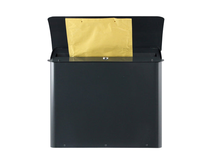 Safepost brievenbus 21 antracietgrijs RAL 7016 - Doika BV - Brievenbus - Safepost - 7330589921551 - 21055