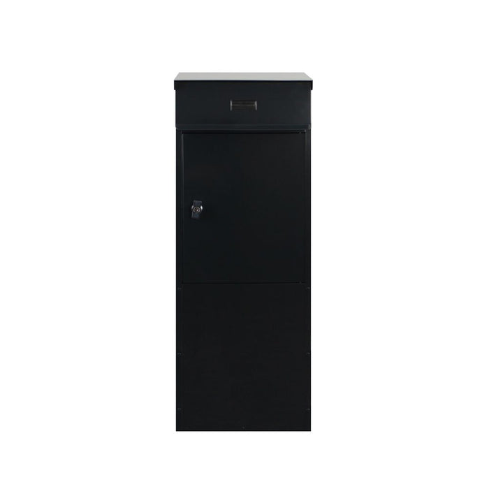 Safepost brievenbus 855 Tiamat - met RVS dak antracietgrijs RAL 7016 - Doika BV - Brievenbus - Safepost - 7330589756566 - 75656