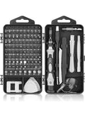 Salab Mini Precision Screwdriver Set, All in 1 Magnetic Gadgets for Men, Multi-Function Stainless Steel Repair Tool Kit for Phone, Laptop, PC, Glasses, Electronics -Black