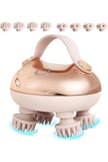 Scalp Massager Rechargeable Head Massager Scalp Stress Relax, 5 in 1 Waterproof Handheld Ha