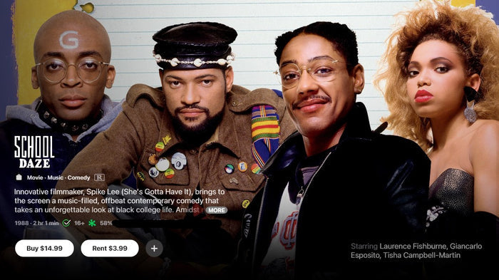 School Daze HD Digital Code (1988) (Redeems in Movies Anywhere; HDX Vudu Fandango at Home & HD iTunes Apple TV Transfer From Movies Anywhere)
