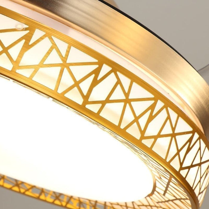 Seagull (with Lamp & Bluetooth Speaker) Ceiling Fan | 38W BLDC Motor | 1220mm | Metal Body