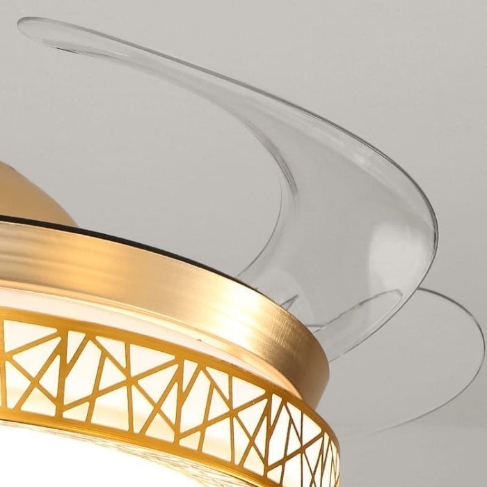 Seagull (with Lamp & Bluetooth Speaker) Ceiling Fan | 38W BLDC Motor | 1220mm | Metal Body