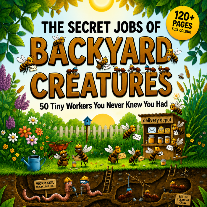 Secret Jobs of Backyard Creatures