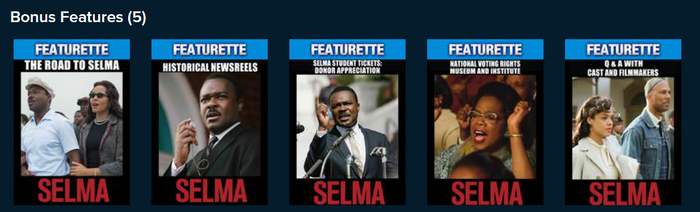 Selma Vudu HDX Digital Code