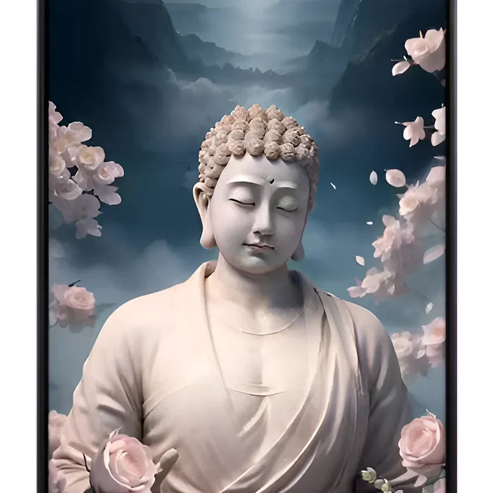 Serene Buddha Meditative Wall Art Set