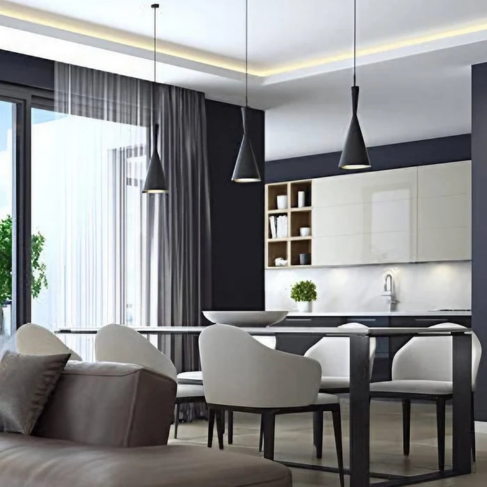 Shadow Core Modern Cone Pendant Light
