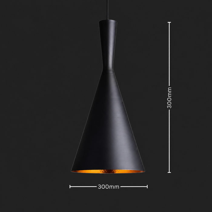 Shadow Core Modern Cone Pendant Light