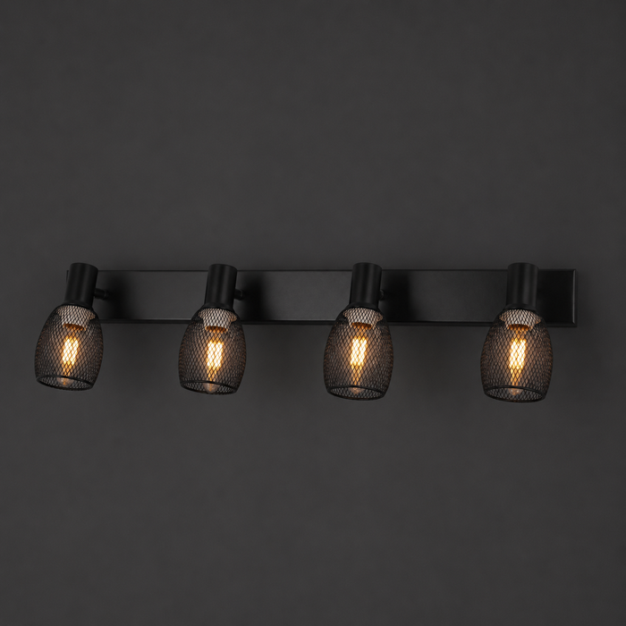 Shadow Line - Contemporary Bathroom Wall Mirror Light