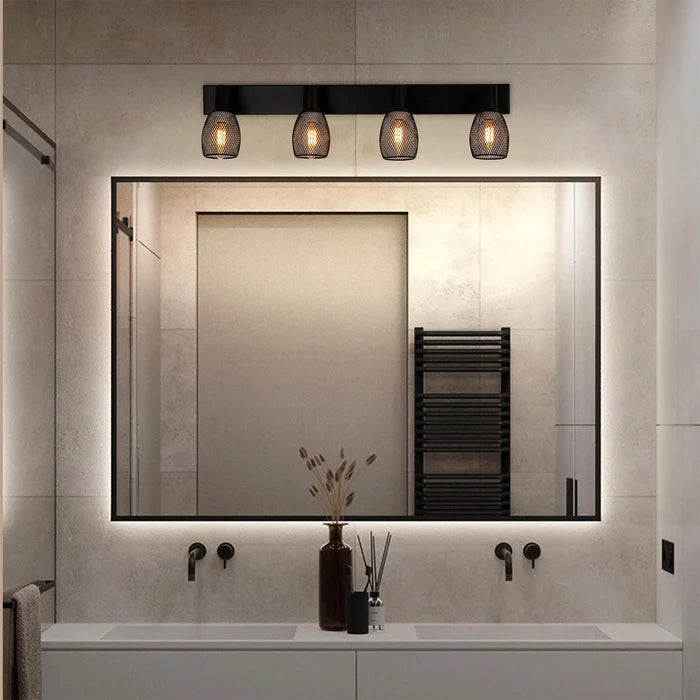 Shadow Line - Contemporary Bathroom Wall Mirror Light