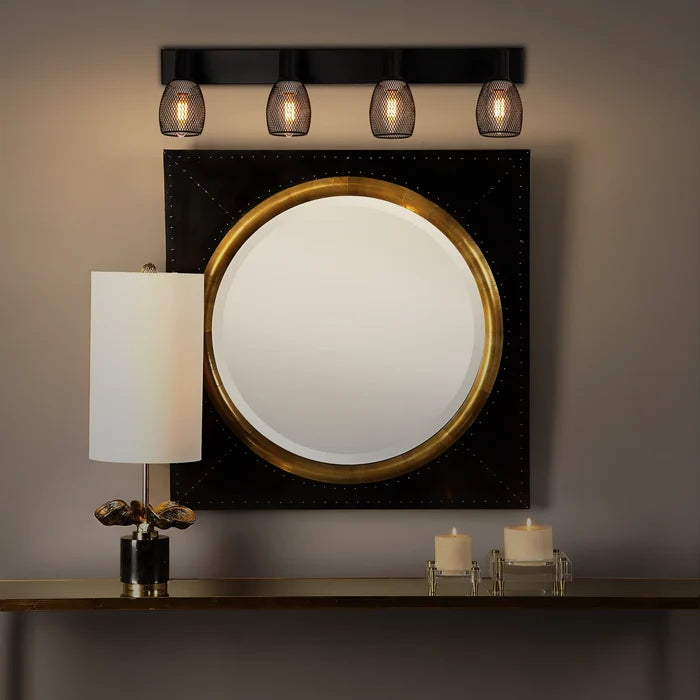 Shadow Line - Contemporary Bathroom Wall Mirror Light