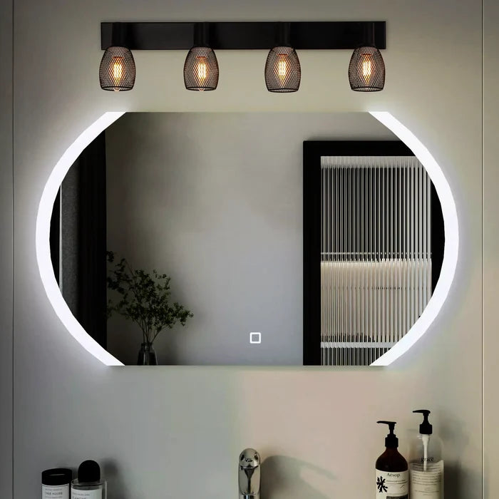 Shadow Line - Contemporary Bathroom Wall Mirror Light