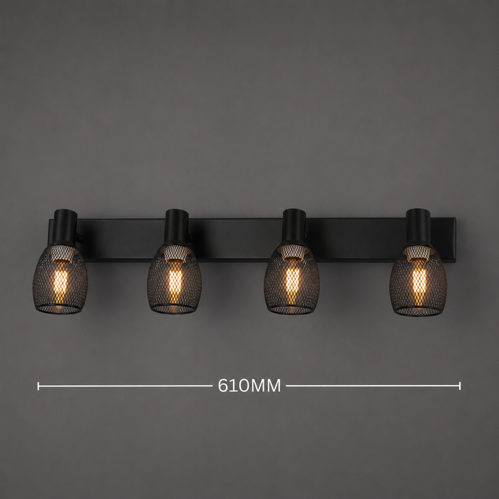 Shadow Line - Contemporary Bathroom Wall Mirror Light
