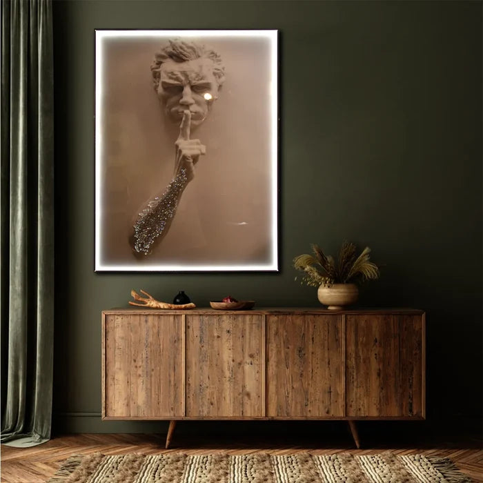 Silent Whisper Sculpture Wall Art