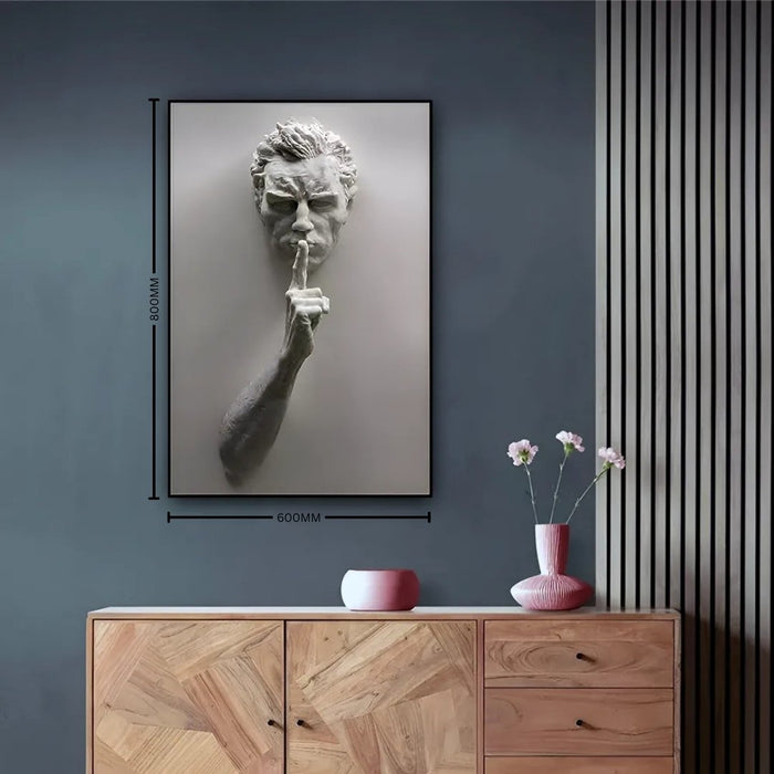 Silent Whisper Sculpture Wall Art
