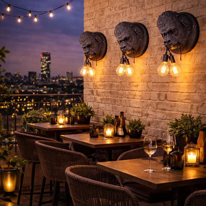 Silverback Sentinel Wall Torch