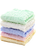 SKY TOUCH 5pcs Muslin Baby Washcloths and Towels