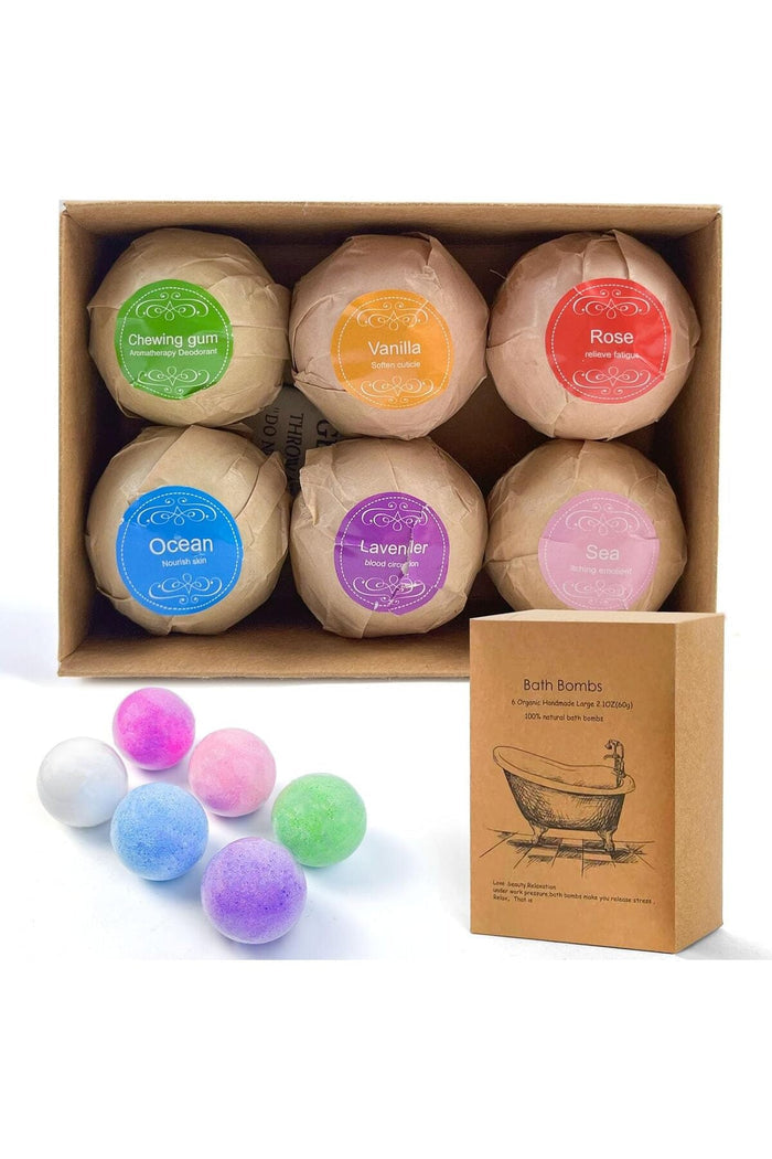 SKY-TOUCH Bath Bombs Gift 6 Pack