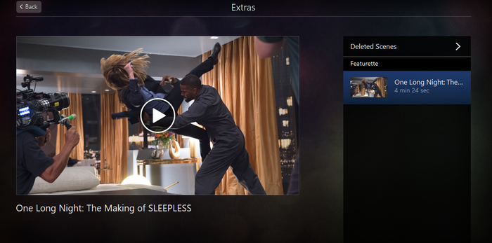 Sleepless iTunes HD Digital Code (Redeems in iTunes; HDX Vudu & HD Google TV Transfer Across Movies Anywhere)