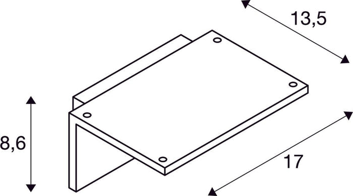SLV Buitenlamp ANGOLUX SENSOR IP44 Antraciet - Doika - Buitenverlichting - SLV - 4024163221986 - 1001969