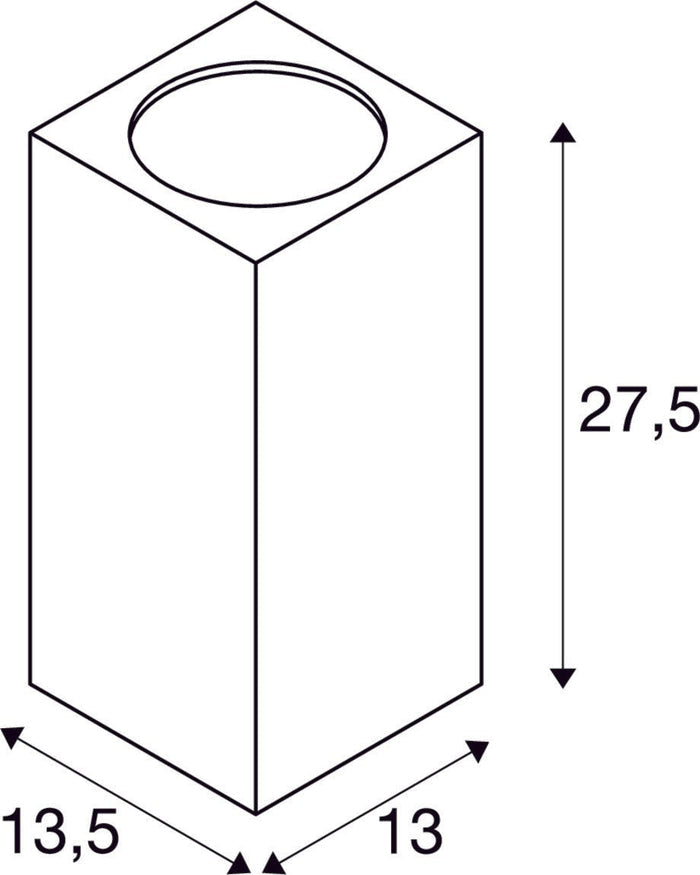 SLV Buitenlamp BIG THEO UP/DOWN IP44 Antraciet - Doika - Buitenverlichting - SLV - 4024163151887 - 229575