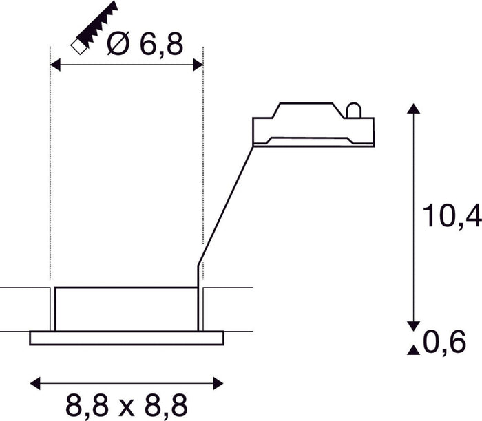 SLV Buitenlamp DOLIX OUT IP65 Grijs - Doika - Buitenverlichting - SLV - 4024163194884 - 1001171