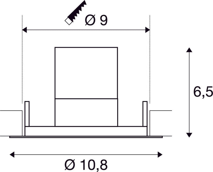 SLV Buitenlamp KINI IP65 Wit - Doika - Buitenverlichting - SLV - 4024163191258 - 1000833