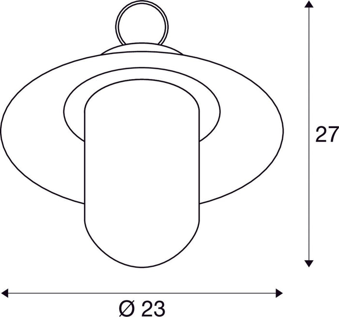SLV Buitenlamp MOLAT IP44 Antraciet - Hanglamp - Doika - Buitenverlichting - SLV - 4024163191135 - 1000821