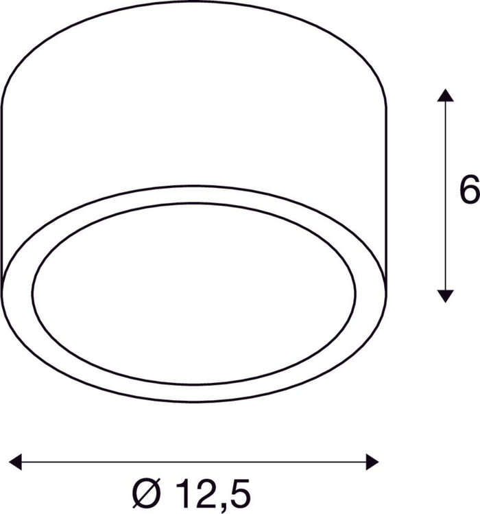 SLV Buitenlamp ROX IP44 Aluminium - Doika - Buitenverlichting - SLV - 4024163180849 - 1000339