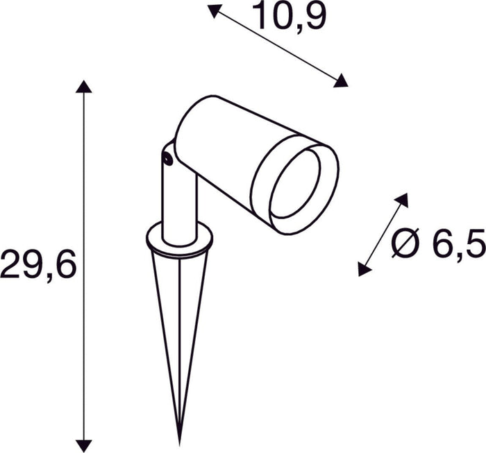 SLV Buitenlamp SYNA PLANT IP65 - Doika - Buitenverlichting - SLV - 4024163273503 - 1007146