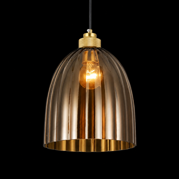 SmokeDome Retro Pendant Light
