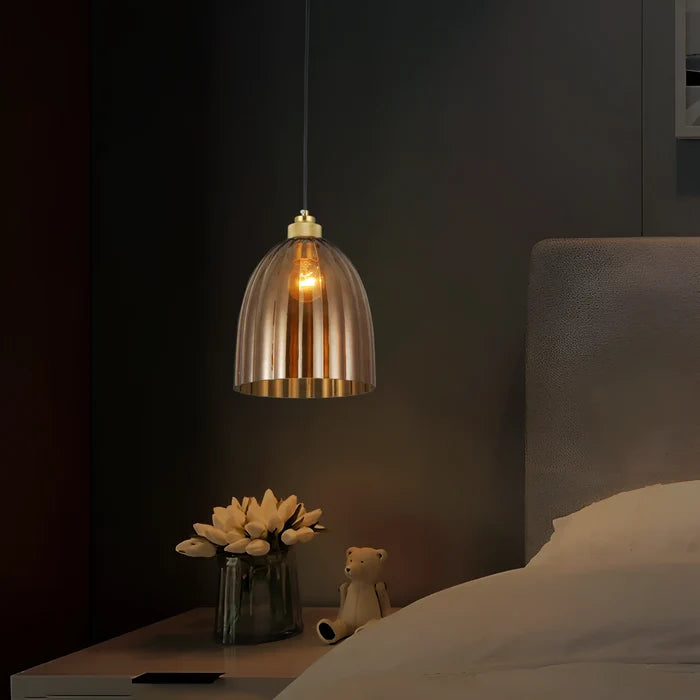 SmokeDome Retro Pendant Light