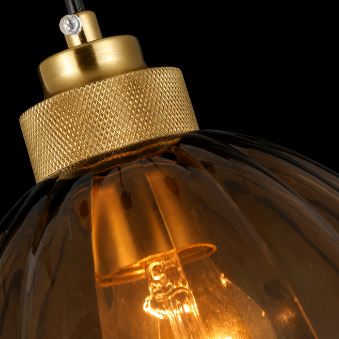 SmokeDome Retro Pendant Light