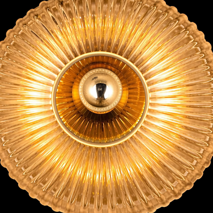 Solara Halo Glass Wall Light