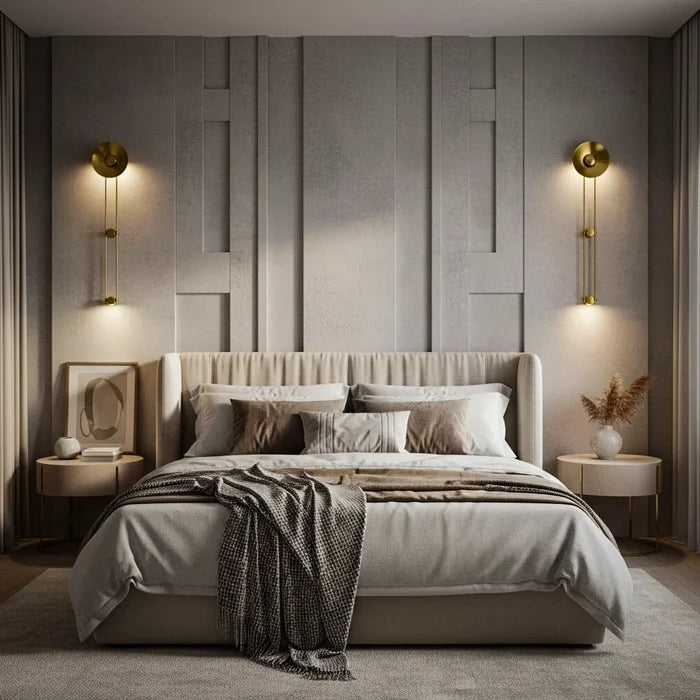 Solara Radiant Brass Wall Sconce