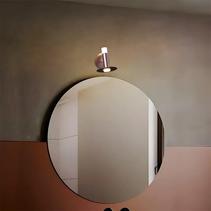 Solo Apex Barrel Wall Mirror Light