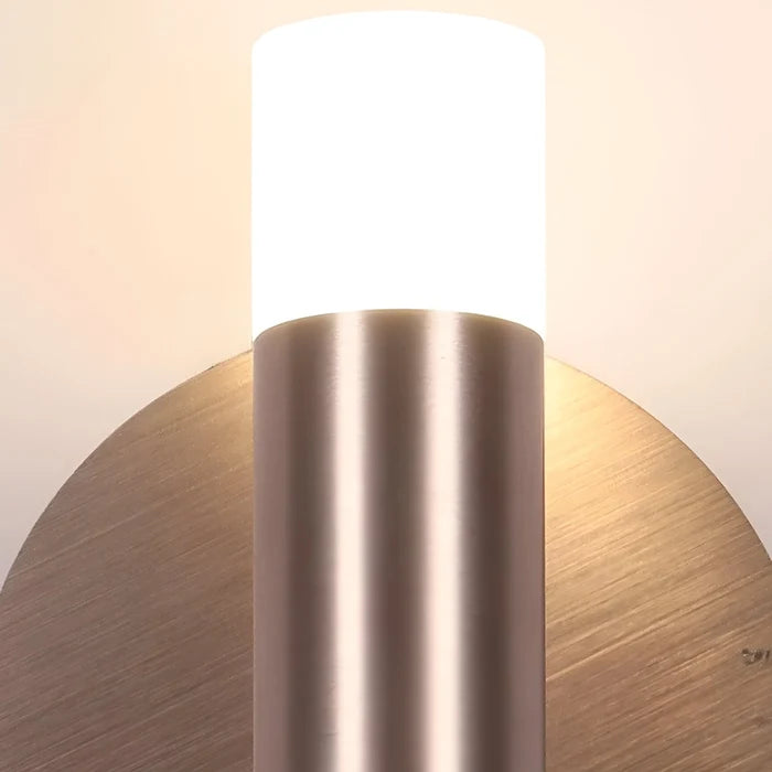 Solo Apex Barrel Wall Mirror Light