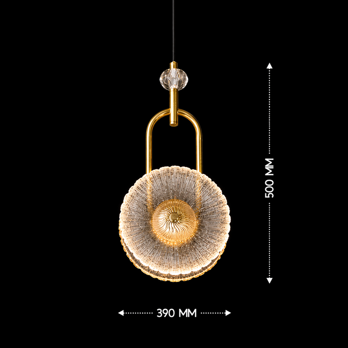 Solstice Pollen Halo Pendant