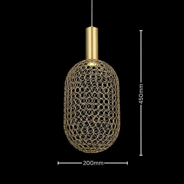 Soluna Minimalist Twilight Pendant Light