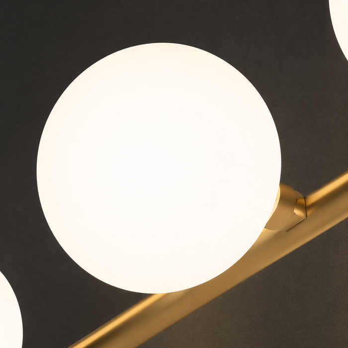 Solvian Triple Orb Wall Light