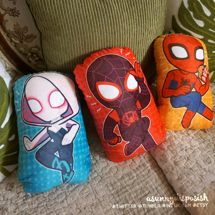 Spidey-Fam Plush Pillows